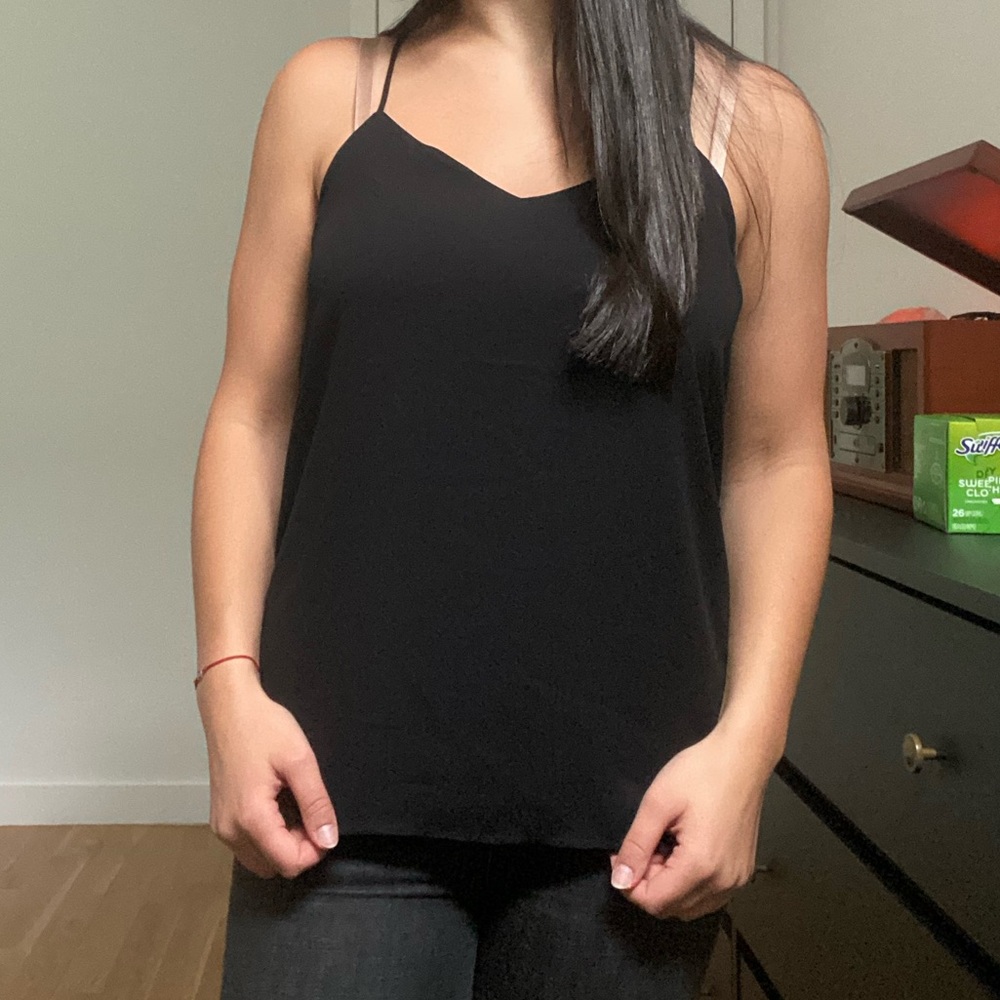 Black Express Tank Top